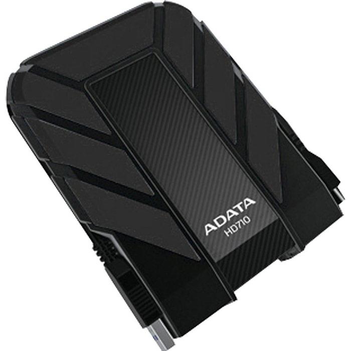 ADATA Dash Drive Durable HD710 Portable External Hard Drive, Black, 1TB