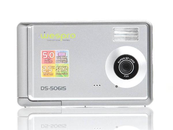 Wespro 5 MP Digital Camera White Front View