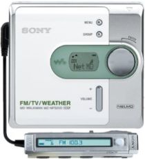 Sony MZ-NF520 MiniDisc Player and Recorder